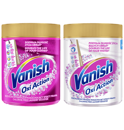 Środki do prania Vanish Oxi Action