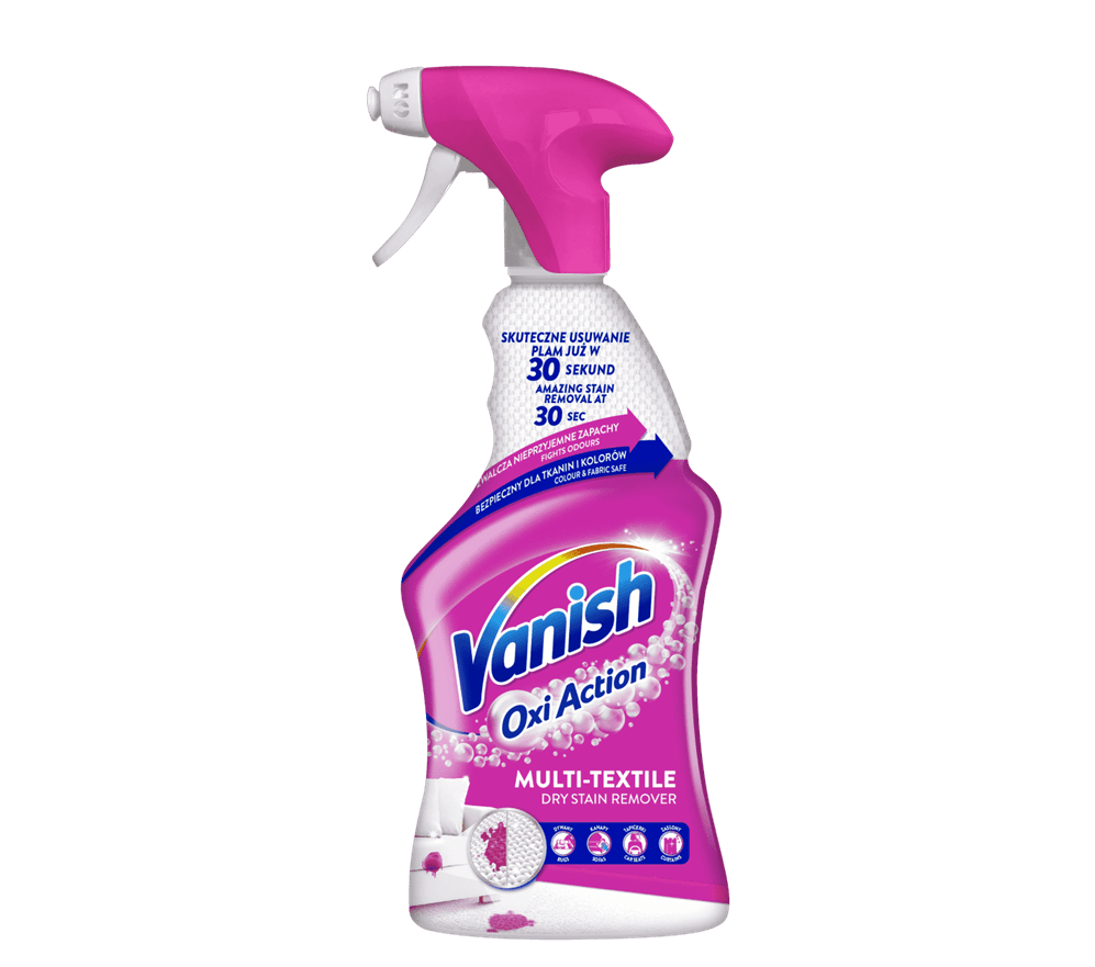 Vanish Oxi Action Spray do dywanów i tapicerki