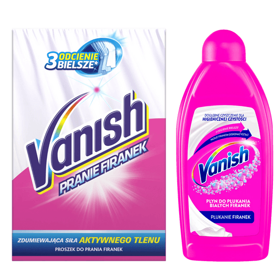 Vanish do prania firanek