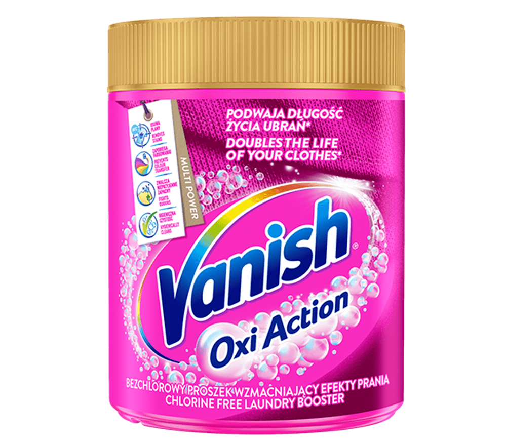 Proszek vanish oxi action pink