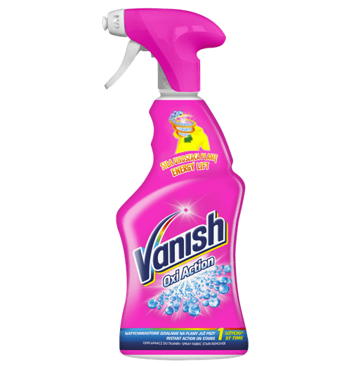 Vanish Oxi Action Odplamiacz do tkanin w sprayu, 500 ml